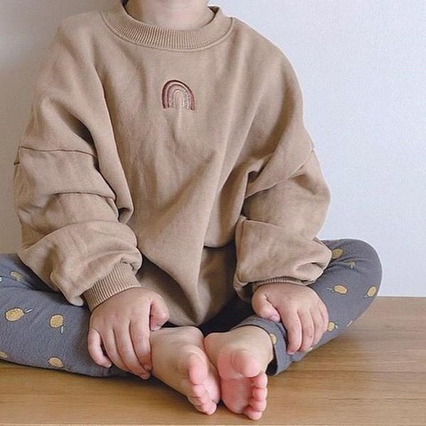 autumn toddler baby girls boys rainbow sweatshirts kids long sleeve rainbow t-shirt sweatshirt baby clothes outfits y200901, Blue
autumn toddler baby girls boys rainbow sweatshirts kids long sleeve rainbow t-shirt sweatshirt baby clothes outfits y200901, Blue