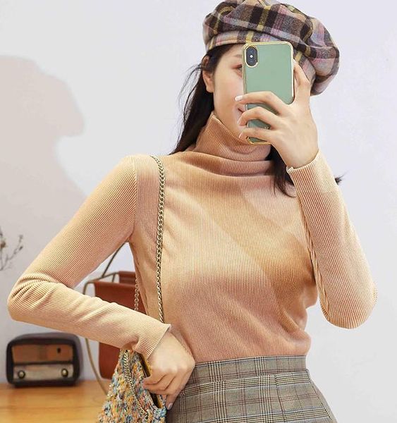 women's sweaters autumn long sleeve women sweater knitted turtleneck pullovers winter elasticity multicolor solid slim streetwear femal, White;black
women's sweaters autumn long sleeve women sweater knitted turtleneck pullovers winter elasticity multicolor solid slim streetwear femal, White;black