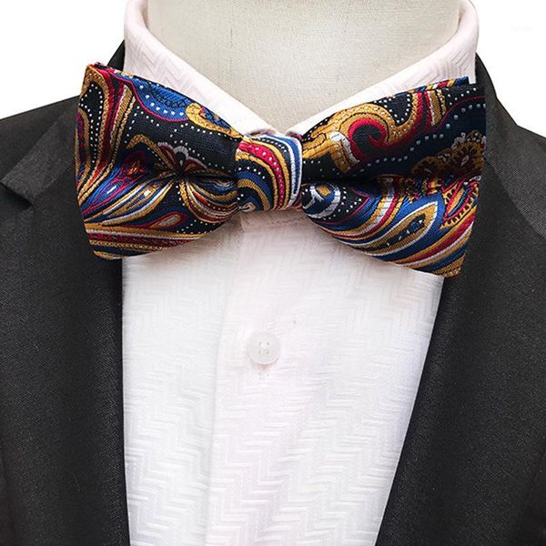 new fashion men's suit bow tie business casual trendy paisley bow tie wedding groom suit banquet necktie1, Black;gray
new fashion men's suit bow tie business casual trendy paisley bow tie wedding groom suit banquet necktie1, Black;gray