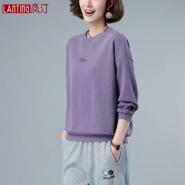 crew neck pullover women's spring and autumn 2020 new thin foreign style age reducing loose korean version of mother's hoodless to, Black
crew neck pullover women's spring and autumn 2020 new thin foreign style age reducing loose korean version of mother's hoodless to, Black