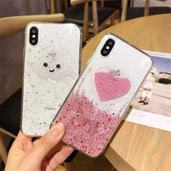 bead love cloud is suitable for xs gutta percha transparent flash powder mobile phone 8 protective case
bead love cloud is suitable for xs gutta percha transparent flash powder mobile phone 8 protective case