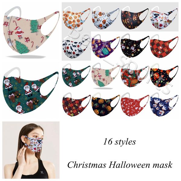 16styles christmas face mask xmas reusable face mask halloween printed ice silk sunscreen breathable santa claus dustproof masks yya466
16styles christmas face mask xmas reusable face mask halloween printed ice silk sunscreen breathable santa claus dustproof masks yya466