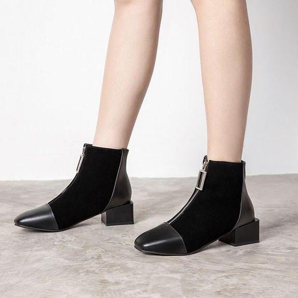 flock+pu patchwork square med heels new arrivals boots women square toe ankle boots before zipper ladies black short
flock+pu patchwork square med heels new arrivals boots women square toe ankle boots before zipper ladies black short