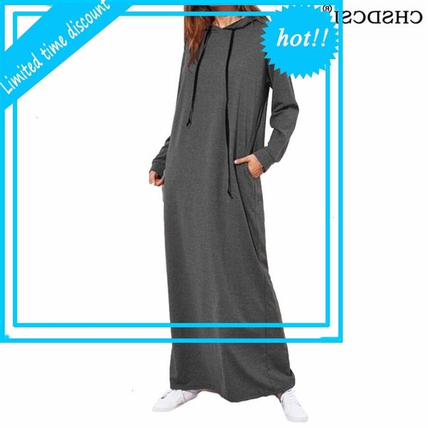 chsdcsi hooded jurken herfst women vintage hoodies femme maxi jurk casual solid robe mouwen pockets long vestidos, Black
chsdcsi hooded jurken herfst women vintage hoodies femme maxi jurk casual solid robe mouwen pockets long vestidos, Black