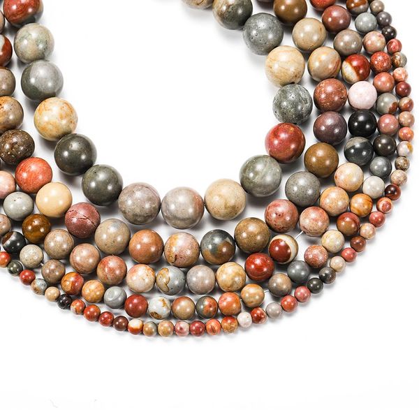 1 strand 4 6 8 10 12mm natural red picasso stone bead round loose beads for jewelry making diy bracelet necklace bulk supplies h wmtywb
1 strand 4 6 8 10 12mm natural red picasso stone bead round loose beads for jewelry making diy bracelet necklace bulk supplies h wmtywb