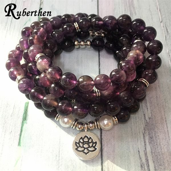 ruberthen new design yogi bracelet a methyst 108 mala bracelet lotus yoga balance bracelet y200730, Black
ruberthen new design yogi bracelet a methyst 108 mala bracelet lotus yoga balance bracelet y200730, Black