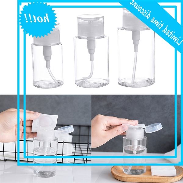 100ml remover cleaner liquid storage container empty small pressure bottle ail art mini pump dispenser packing bottles
100ml remover cleaner liquid storage container empty small pressure bottle ail art mini pump dispenser packing bottles