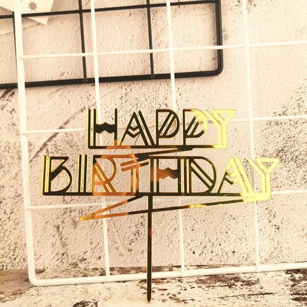 other festive & party supplies ins acrylic happy birthday cake er gold striped texts cupcake ers for baby shower kids decorations1
other festive & party supplies ins acrylic happy birthday cake er gold striped texts cupcake ers for baby shower kids decorations1