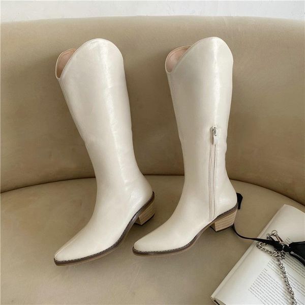 autumn winter 2020 new style pointed knights' long boots women boots over the knee thick high, Black
autumn winter 2020 new style pointed knights' long boots women boots over the knee thick high, Black