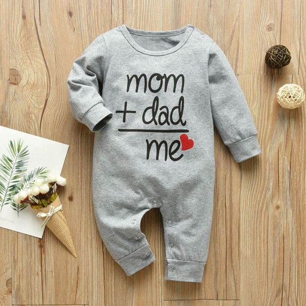 newborn infant baby boys girls romper mom plus dad equal me letter print long sleeve jumpsuit autumn baby clothes 201028, Blue
newborn infant baby boys girls romper mom plus dad equal me letter print long sleeve jumpsuit autumn baby clothes 201028, Blue
