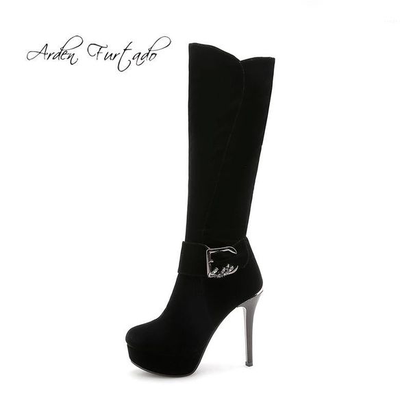 arden furtado 2020 spring winter fashion platform women round toe stilettos heels crystal buckle zipper knee high boots size 431, Black
arden furtado 2020 spring winter fashion platform women round toe stilettos heels crystal buckle zipper knee high boots size 431, Black