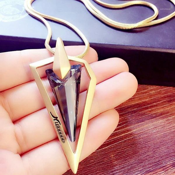 letters long triangle temperament fashionable joker tassel sweater chain necklace jewelry1, Silver
letters long triangle temperament fashionable joker tassel sweater chain necklace jewelry1, Silver