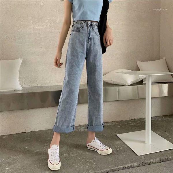 women's jeans blue loose trousers autumn fashion 2021 high waist for women denim wide leg jeans1
women's jeans blue loose trousers autumn fashion 2021 high waist for women denim wide leg jeans1