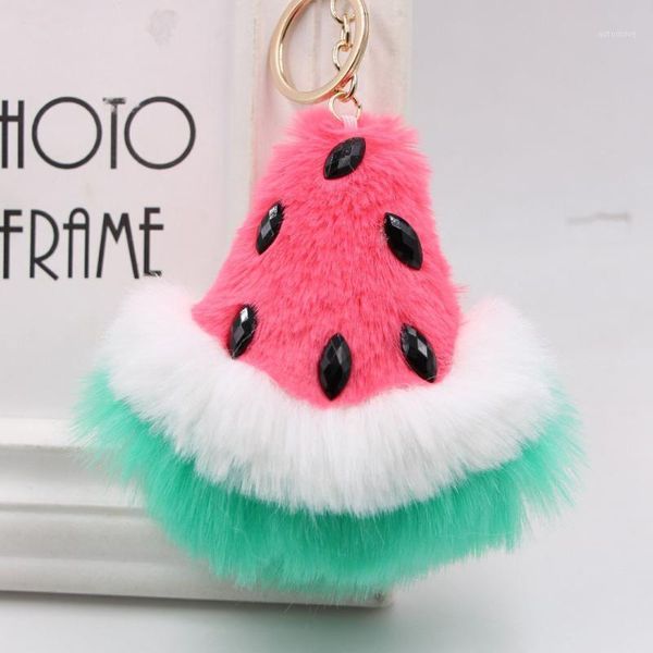 cute watermelon fruit fur ball keychain plush simulation fruit keychain car key ring bag key pendant gift for men/women1, Silver
cute watermelon fruit fur ball keychain plush simulation fruit keychain car key ring bag key pendant gift for men/women1, Silver