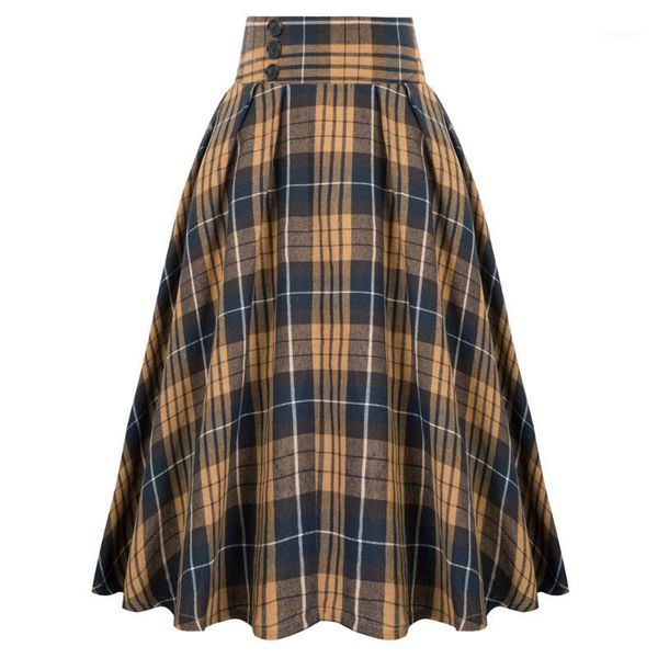 buttons decorated skirt elastic waist high waist pleated short vintage style1, Black
buttons decorated skirt elastic waist high waist pleated short vintage style1, Black