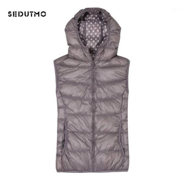 sedutmo winter dot plus size 5xl women duck down coat vest ultra light short hooded puffer jacket waistcoat ed8571, Black
sedutmo winter dot plus size 5xl women duck down coat vest ultra light short hooded puffer jacket waistcoat ed8571, Black