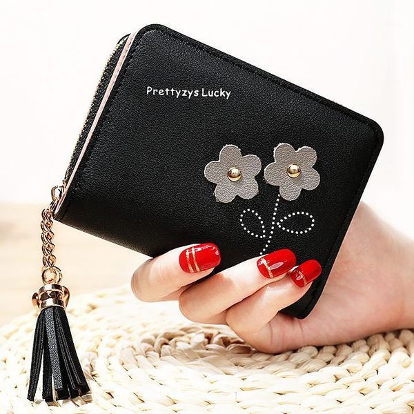 wallets flower tassel zipper women wallet leather short coin purse cards holder money bags mini girls carteira1, Red;black
wallets flower tassel zipper women wallet leather short coin purse cards holder money bags mini girls carteira1, Red;black