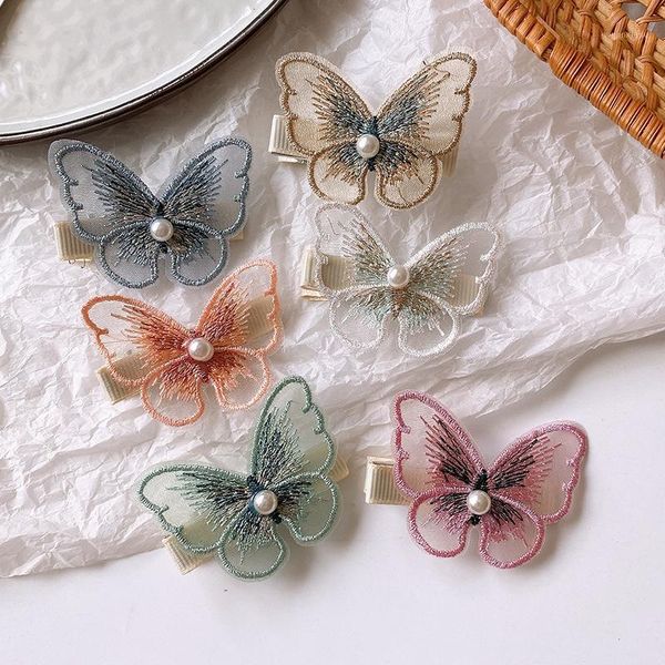 hair accessories 2021 korean sweet girl simple cute embroidered yarn butterfly duckbill clip fashion children baby hairpins accessories1, Slivery;white
hair accessories 2021 korean sweet girl simple cute embroidered yarn butterfly duckbill clip fashion children baby hairpins accessories1, Slivery;white