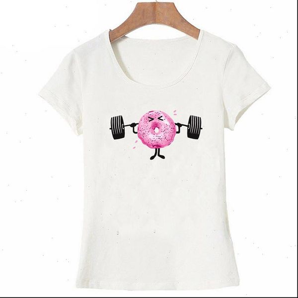 donut fitness print women t shirt summer short sleeve o neck women tshirt casual tees lady aesthetic, White
donut fitness print women t shirt summer short sleeve o neck women tshirt casual tees lady aesthetic, White