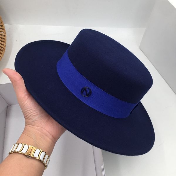 panama french zang blue cloth flat wool female british socialite big sir brim hat tide restoring ancient ways fedoras c0123, Blue;gray
panama french zang blue cloth flat wool female british socialite big sir brim hat tide restoring ancient ways fedoras c0123, Blue;gray