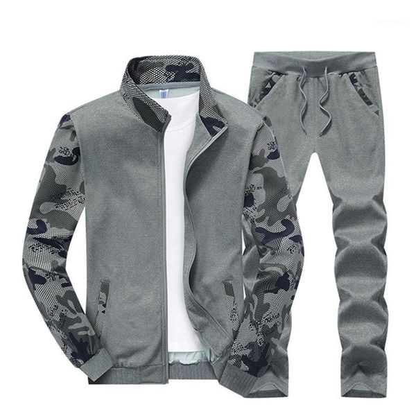 running sets men's camo tracksuits casual autumn sportswear long sleeve zipper coats joggers pants workout plus size m-4xl1, Black;blue
running sets men's camo tracksuits casual autumn sportswear long sleeve zipper coats joggers pants workout plus size m-4xl1, Black;blue