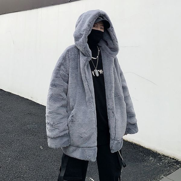 winter thicken plus fleece jacket men's parka warm fashion casual hooded coat men streetwear loose korean short coat men clothes, Black
winter thicken plus fleece jacket men's parka warm fashion casual hooded coat men streetwear loose korean short coat men clothes, Black
