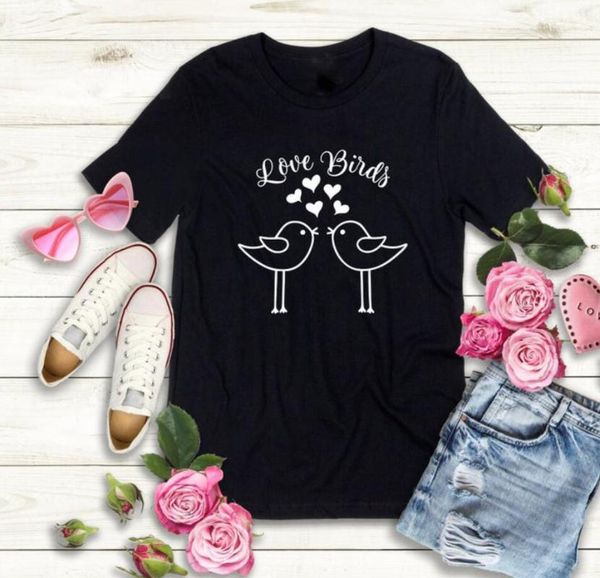 women's t-shirt women grunge aesthetic tee valentine's day love birds tshirt cute valentines gifts shirts, White
women's t-shirt women grunge aesthetic tee valentine's day love birds tshirt cute valentines gifts shirts, White