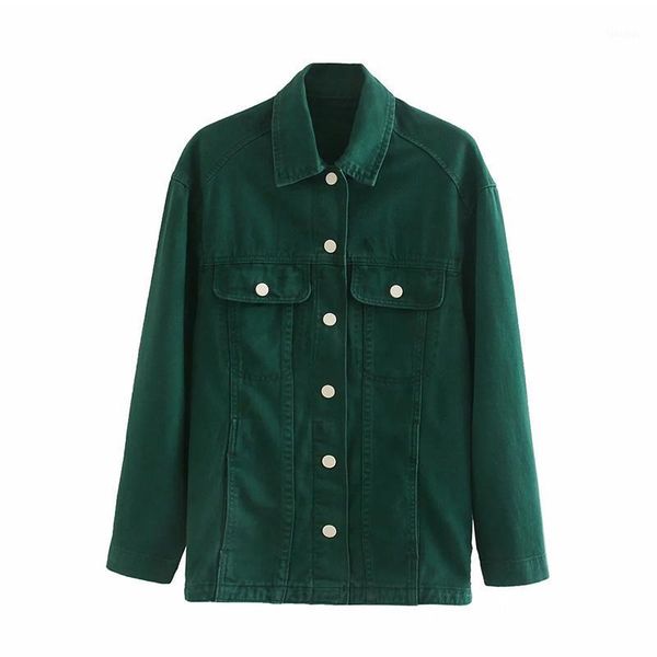 streetwear women solid cotton denim jacket fashion turn down collar jeans coat long sleeve loose jacket with pockets1, Black;brown
streetwear women solid cotton denim jacket fashion turn down collar jeans coat long sleeve loose jacket with pockets1, Black;brown