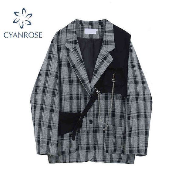 nxy women's suit recover korean vintage plate blazers women casual oversized pack jackets streetwear exit fashion clothing 22 1222, White;black
nxy women's suit recover korean vintage plate blazers women casual oversized pack jackets streetwear exit fashion clothing 22 1222, White;black