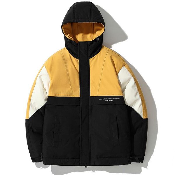 men's down & parkas duck jacket winter warm hooded thick coat men jackets 2021 casual patchwork overcoat fashion, Black
men's down & parkas duck jacket winter warm hooded thick coat men jackets 2021 casual patchwork overcoat fashion, Black