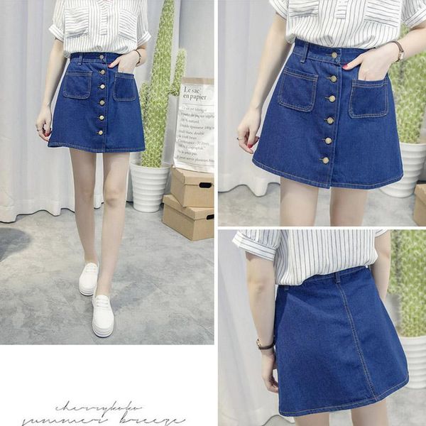 nice summer women denim skirts high waist front single-breasted vintage girls pencil jeans skirt 881, Black
nice summer women denim skirts high waist front single-breasted vintage girls pencil jeans skirt 881, Black