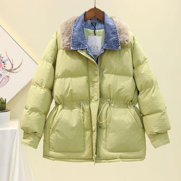 winter thick warm parka women loose bread coats female jeans splice jackets streetwear harajuku down cotton padded jacket parkas1, Black
winter thick warm parka women loose bread coats female jeans splice jackets streetwear harajuku down cotton padded jacket parkas1, Black