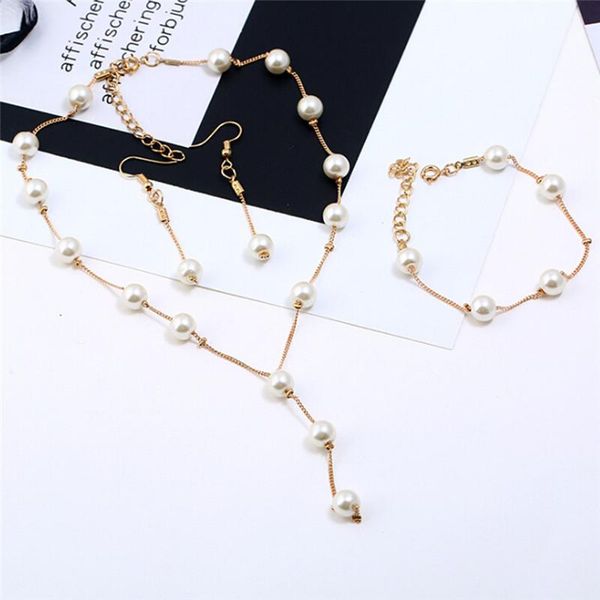 1set elegant simulated pearl bridal jewelry sets wedding jewelry leaf crystal gold silver plated necklaces bracelet sets
1set elegant simulated pearl bridal jewelry sets wedding jewelry leaf crystal gold silver plated necklaces bracelet sets