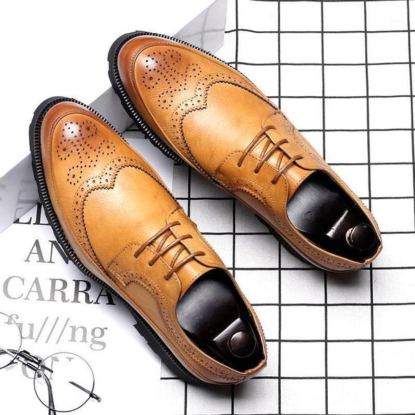 men's brand italian shoes fashion mens dress shoes leather black burgundy wedding male plus size brogues pointed toe derby1
men's brand italian shoes fashion mens dress shoes leather black burgundy wedding male plus size brogues pointed toe derby1