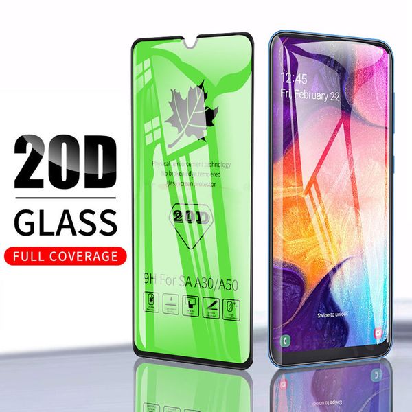 Image of NEW 20D Full Cover Curved Edge Tempered Glass For iPhone 12 SE 2020 XS Max 7 Plus Screen Protector Film With Retail Box