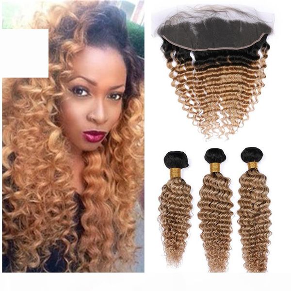 deep wave honey blonde lace frontal with bundles two tone 1b 27 ombre hair with ear to ear lace frontal 4pcs lot, Black;brown
deep wave honey blonde lace frontal with bundles two tone 1b 27 ombre hair with ear to ear lace frontal 4pcs lot, Black;brown
