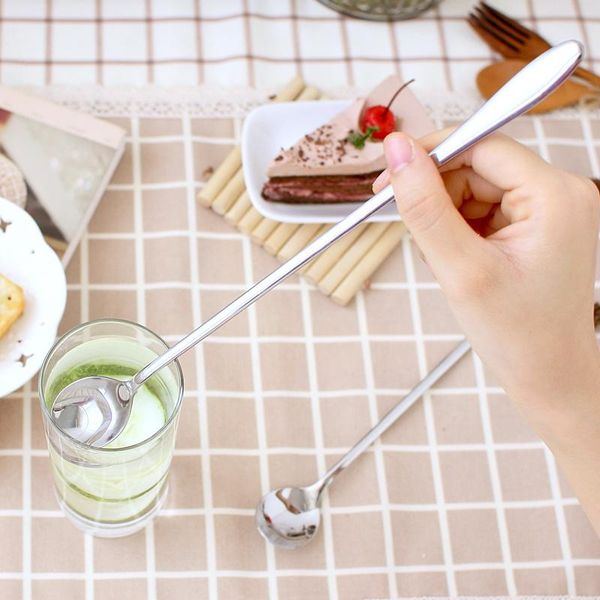 spoons stirring stainless steel long handle spoon teaspoons for coffee ice cream kitchen accessories
spoons stirring stainless steel long handle spoon teaspoons for coffee ice cream kitchen accessories