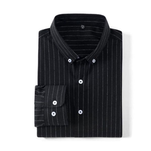 men's casual shirts men fashion long sleeves 2021 lapel collar buttons loose plus size wear male work official school, White;black
men's casual shirts men fashion long sleeves 2021 lapel collar buttons loose plus size wear male work official school, White;black
