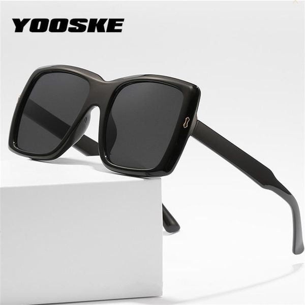 yooske vintage sunglasses women men oversized gradient sun glasses ladies shades big frame eyewear uv4001, White;black
yooske vintage sunglasses women men oversized gradient sun glasses ladies shades big frame eyewear uv4001, White;black