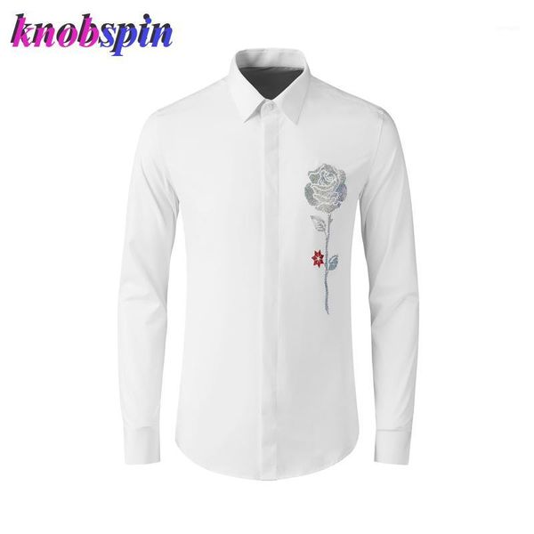 crystal flower design men's long sleeve shirt solid slim chemise homme casual business male cotton shirts plus size -4xl1, White;black
crystal flower design men's long sleeve shirt solid slim chemise homme casual business male cotton shirts plus size -4xl1, White;black
