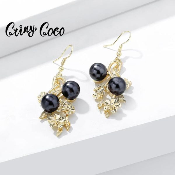 dangle & chandelier cring coco hawaiian frangipani drop earrings for women fashion black pearl pendant earring jewelry wedding holiday gifts, Silver
dangle & chandelier cring coco hawaiian frangipani drop earrings for women fashion black pearl pendant earring jewelry wedding holiday gifts, Silver