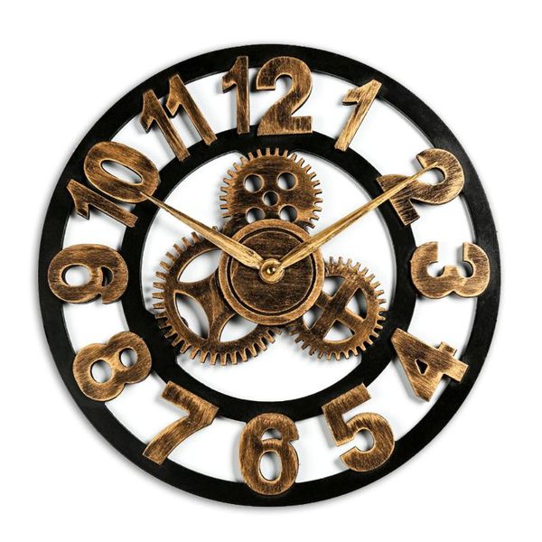 wall clocks vintage industrial gear clock decorative retro wooded age style wood room art decor
wall clocks vintage industrial gear clock decorative retro wooded age style wood room art decor