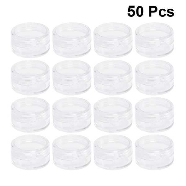 50pcs cosmetic container empty 5g/5ml plastic round cosmetic jar pot with lid (transparent) 201014
50pcs cosmetic container empty 5g/5ml plastic round cosmetic jar pot with lid (transparent) 201014