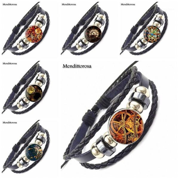 ej glaze steampunk gear & clock fashion glass girls black leather bracelet bangles jewelry for women jewellery1, Golden;silver
ej glaze steampunk gear & clock fashion glass girls black leather bracelet bangles jewelry for women jewellery1, Golden;silver