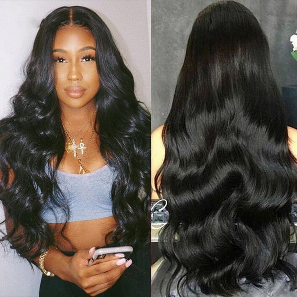 brazilian virgin hair body wave lace front human hair wigs for black women 150% density 30 inch long human hair 4x4 lace front closure wigs, Black;brown
brazilian virgin hair body wave lace front human hair wigs for black women 150% density 30 inch long human hair 4x4 lace front closure wigs, Black;brown