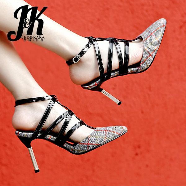 jk2021 spring summer ankle strap thin high heels pumps women pointed toe buckle pu footwear shoes casual shoes woman, Black 
jk2021 spring summer ankle strap thin high heels pumps women pointed toe buckle pu footwear shoes casual shoes woman, Black