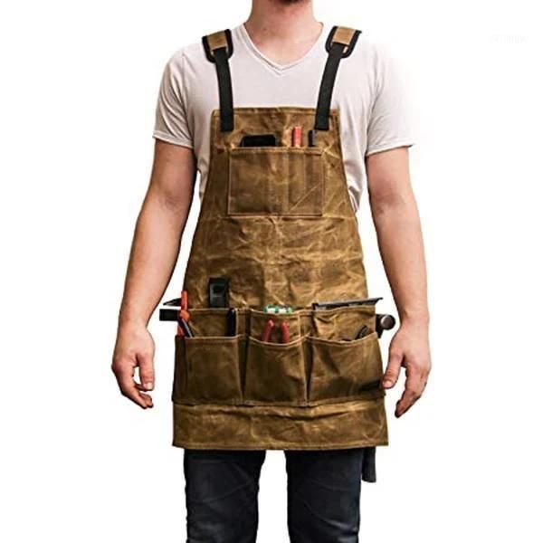 waxed canvas apron oil wax cloth multiple pockets with tools senior shoulders chef apron for bbq men waterproof cooking logo1
waxed canvas apron oil wax cloth multiple pockets with tools senior shoulders chef apron for bbq men waterproof cooking logo1