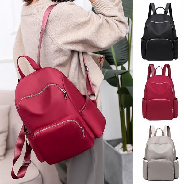 women backpack bag canvas bag girl backpack solid schoolbag casual travel student daypack bag#g6
women backpack bag canvas bag girl backpack solid schoolbag casual travel student daypack bag#g6