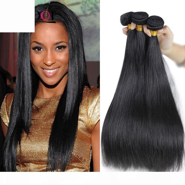 brazilian virgin human hair weave bundles unprocessed brazillian peruvian indian malaysian cambodian straight body wave remy hair extensions, Black
brazilian virgin human hair weave bundles unprocessed brazillian peruvian indian malaysian cambodian straight body wave remy hair extensions, Black