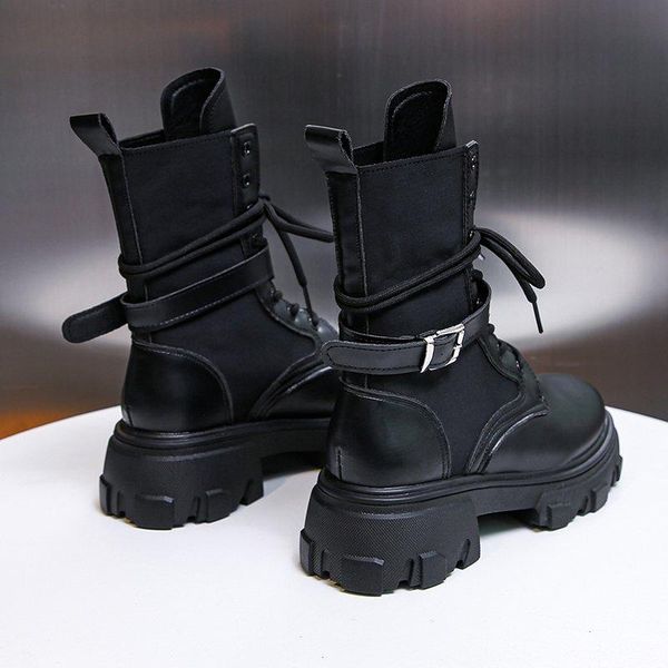 2020 combat women boots autumn female platform gothic shoes black leather boots women fashion mid calf
2020 combat women boots autumn female platform gothic shoes black leather boots women fashion mid calf